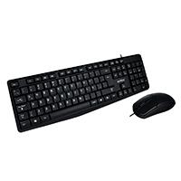 KIT ACTECK CREATOR MK210 / TECLADO Y MOUSE / ALAMBRICO USB / 105 TECLAS / ESPAÑOL / WINDOWS / OPTICO / 2 BOTONES + SCROLL / 1000 DPI / NEGRO / AC-928984, - Garantía: 1 AÑO -