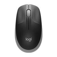 MOUSE LOGITECH M190 GREY INALÁMBRICO RECEPTOR USB PC/MAC/CHROME/LINUX, - Garantía: 1 AÑO -