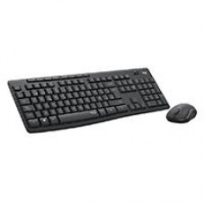 TECLADO Y MOUSE LOGITECH MK295 SILENT INALAMBRICO RECEPTOR USB (ESPAÑOL) NEGRO, - Garantía: 1 AÑO -