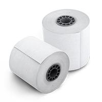 PAQUETE ROLLO PAPEL TERMICO GHIA PTG80N / 80X70 MM /PARA IMPRESORAS DE 80MM / REACCION NEGRO / 10 UNIDADES, - Garantía: SG -
