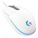 MOUSE GAMING LOGITECH G203 RGB LIGHTSYNC OPTICO USB ALAMBRICO 6 BOTONES PROGRAMABLES BLANCO, - Garantía: 2 AÑOS -