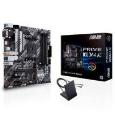 MB ASUS B550 AMD S-AM4 3A GEN/4X DDR4 2666/HDMI/DVI/D-SUB/M.2/6X USB 3.2/WIFI/BLUETOOTH/MICRO ATX/GAMA MEDIA/RGB, - Garantía: 3 AÑOS -