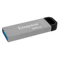 MEMORIA KINGSTON 32GB USB 3.2 ALTA VELOCIDAD / DATATRAVELER KYSON METALICA (DTKN/32GB), - Garantía: 1 AÑO -