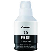 BOTELLA DE TINTA CANON GI-10PGBK NEGRA,RENDIMIENTO 8,300 PAGINAS,COMPATIBLE G6010,G5010,GM2010, - Garantía: SG -