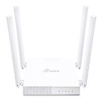 ROUTER | TP-LINK | ARCHER C24 | INALAMBRICO |WISP |AC750 DUAL BAND | MULTIMODO ACCESS POINT REPETIDOR WISP | 4 PUERTOS LAN 10/100 1 PUERTO WAN 10/100 | 4 ANTENAS FIJAS | SUSTITUYE A TL-WR940N, - Garantía: 2 AÑOS -