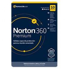 ESD NORTON 360 PREMIUM / TOTAL SECURITY/ 10 DISPOSITIVOS/ 2 AÑOS / DESCARGA DIGITAL, - Garantía: SG - ESD NORTON 360 PREMIUM / TOTAL SECURITY/ 10 DISPOSITIVOS/ 2 AÑOS / DESCARGA DIGITAL, - Garantía: SG -