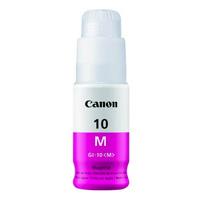 BOTELLA DE TINTA CANON GI-10M MAGENTA,TINTA CONTINUA,RENDIMIENTO 7700 PAGINAS,COMPATIBLE: G6010,G5010,GM2010, - Garantía: SG -