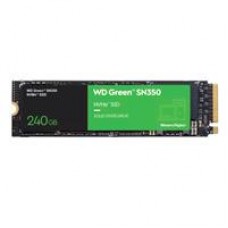 UNIDAD DE ESTADO SOLIDO SSD INTERNO WD GREEN SN350 240GB M.2 2280 NVME PCIE GEN3 LECT.2400MBS ESCRIT.900MBS PC LAPTOP MINIPC, - Garantía: 3 AÑOS -