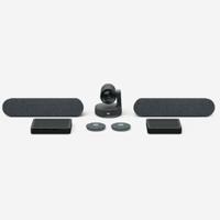 SISTEMA DE VIDEOCONFERENCIA LOGITECH RALLY PLUS ALL IN ONE 4K 30FPS ZOOM 15X HD 2 MIC 2 SPEAKERS IDEAL PARA SALAS GRANDES Y EXTRA GRANDES, - Garantía: 2 AÑOS -