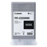 TANQUE DE TINTA CANON PFI-030 MBK NEGRO MATE,COMPATIBLE: TA-20,TA-30,CAPACIDAD 55 ML, - Garantía: SG -