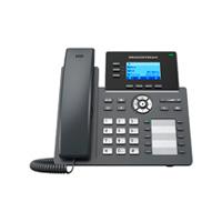 TELFONO IP GRANDSTREAM GRP2604P, 6 CUENTAS SIP 3 LINEAS P. LCD 8 TECLAS PROGRAMABLE 2 PUERTOS 10/100/1000 SOPORTA EHS POE NO INCLUYE ELIMINADOR, - Garantía: 1 AÑO -