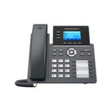 TELFONO IP GRANDSTREAM GRP2604P, 6 CUENTAS SIP 3 LINEAS P. LCD 8 TECLAS PROGRAMABLE 2 PUERTOS 10/100/1000 SOPORTA (EHS) POE (NO INCLUYE ELIMINADOR), - Garantía: 1 AÑO -