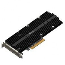 TARJETA ADAPTADORA SYNOLOGY DE SSD M.2 DOBLE RANURA PARA ACELERACIN DE CACH/ INTERFAZ PCIE NVME /FACTOR DE M.2 22110 /M.2 2280, - Garantía: 5 AÑOS -