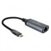 ADAPTADOR USB TIPO C A ETHERNET RJ45 HASTA 1000 MBPS PERFECT CHOICE - GRIS, - Garantía: 1 AÑO -