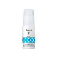 BOTELLA DE TINTA CANON GI-11C CYAN,RENDIMIENTO 7,700 PAGINAS,COMPATIBLE G3160,G2160., - Garantía: SG -
