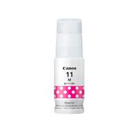 BOTELLA DE TINTA CANON GI-11M MAGENTA,RENDIMIENTO 7,700 PAGINAS,COMPATIBLE G3160,G2160., - Garantía: SG -