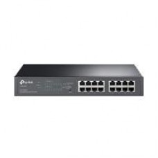 SWITCH | TP-LINK | TL-SG1016PE | 16 PUERTOS RJ45 10/100/1000 | NO ADMINISTRABLE | CON 8 PUERTOS POE+, - Garantía: 5 AÑOS -