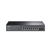SWITCH TP-LINK SG2210MP GIGABIT ADMINISTRABLE OMADA SDN 8 PUERTOS POE CAPA 2 CON 2 RANURAS SFP GIGABIT 802.3AT/AF 150W PARA ESCRITORIO O RACK, - Garantía: 5 AÑOS -