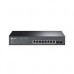 SWITCH TP-LINK SG2210MP GIGABIT ADMINISTRABLE OMADA SDN 8 PUERTOS POE CAPA 2 CON 2 RANURAS SFP GIGABIT 802.3AT/AF 150W PARA ESCRITORIO O RACK, - Garantía: 5 AÑOS -