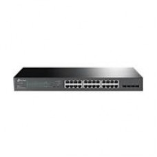 SWITCH | TP-LINK |TL-SG2428P | 24 PUERTOS RJ45 GIGABIT 10/100/1000 MBPS POE CON 4 RANURAS SFP GIGABIT NEGOCIACION AUTOMATICA / AUTO MDI / MDIX PARA RACK DE 19 PULGADAS, - Garantía: 5 AÑOS -