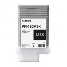 TANQUE DE TINTA CANON PFI-120 MBK NEGRO MATE,COMPATIBLE: TM-200,TM-205,TM-300,TM-305,CAPACIDAD 130 ML, - Garantía: SG -