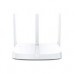 ROUTER | MERCUSYS | MW306R  | 300MBPS | MULTIMODO, ACCESS POINT, REPETIDOR WISP | 3 PUERTOS LAN 10/100 | 1 PUERTO WAN 10/100 | 3 ANTENAS FIJAS EXTERNAS 5DBI | SUSTITUYE A MW305R, - Garantía: 2 AÑOS -
