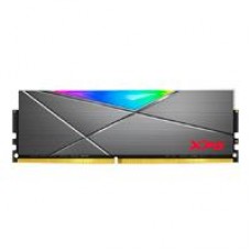 MEMORIA ADATA UDIMM DDR4 32GB PC4-25600 3200MHZ CL16 1.35V XPG SPECTRIX D50 RGB GRIS CON DISIPADOR PC/GAMER/ALTO RENDIMIENTO (AX4U320032G16A-ST50), - Garantía: 99 AÑOS -