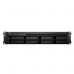 NAS SYNOLOGY RS1221 /8 BAHIAS EXPAN HASTA 12 CON UNIDAD DE EXPANSIN/RACK 2U/NUCLEO CUADRUPLE 2.2GHZ/ AMD RYZEN V1500B /4GB DDR4 AMPLIABE A 32GB/LAN GIGABIT X4/USB 3.2 X2/ HOT-SWAP/HASTA 128 TB, - Garantía: 3 AÑOS -