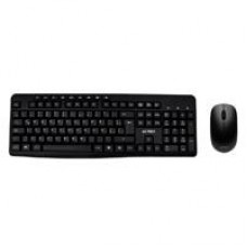 KIT ACTECK CREATOR MK450 / TECLADO Y MOUSE / INALAMBRICO / RECEPTOR USB / 105 TECLAS / MULTIMEDIA / ESPAÑOL / WIN- LINUX / MEMBRANA / OPTICO / 1200 DPI / 2 BOTONES SCROLL / NEGRO / AC-931748, - Garantía: 1 AÑO -