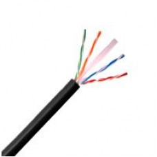 CABLE UTP SAXXON 100 COBRE / CATEGORIA 6 / COLOR NEGRO / EXTERIOR / 305 M / AWG 23 / 4 PARES / FLUKE TEST / UL/, - Garantía: 1 AÑO -