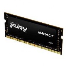 MEMORIA KINGSTON SODIMM DDR4 16GB 2666MHZ FURY IMPACT CL15 260PIN 1.2V (KF426S15IB1/16), - Garantía: 1 AÑO -