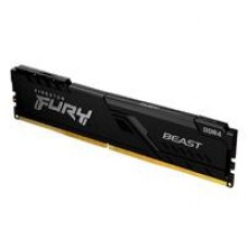 MEMORIA RAM KINGSTON DIMM DDR4 16GB 3200MT/S FURY BEAST CL16 288PIN 1.35V C/DISIPADOR DE CALOR P/PC/GAMER/ALTO RENDIMIENTO KF432C16BB1/16, - Garantía: 1 AÑO -