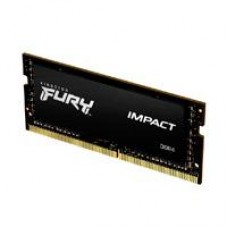 MEMORIA RAM KINGSTON SODIMM DDR4 8GB 3200MT/S FURY IMPACT BLACK CL20 260PIN 1.2V C/DIFUSOR DE CALOR P/LAPTOP (KF432S20IB/8), - Garantía: 1 AÑO -