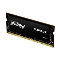 MEMORIA RAM KINGSTON SODIMM DDR4 16GB 3200MT/S FURY IMPACT BLACK CL20 260PIN 1.2V C/DIFUSOR DE CALOR P/LAPTOP KF432S20IB/16, - Garantía: 1 AÑO -