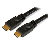 CABLE HDMI DE 7.6M ALTA VELOCIDAD - 2X HDMI MACHO - NEGRO - ULTRA HD 4K X 2K - STARTECH.COM MOD. HDMM25, - Garantía: 5 AÑOS -