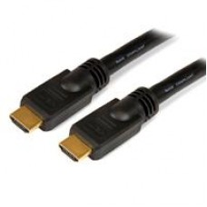 CABLE HDMI DE 7.6M ALTA VELOCIDAD - 2X HDMI MACHO - NEGRO - ULTRA HD 4K X 2K - STARTECH.COM MOD. HDMM25, - Garantía: 5 AÑOS -