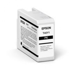 CARTUCHO EPSON MODELO T46Y NEGRO PHOTO, PARA PLOTTER P900 50 ML, - Garantía: 3 MESES -