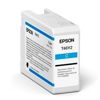 CARTUCHO EPSON MODELO T46Y CYAN, PARA PLOTTER P900 50 ML, - Garantía: 3 MESES -