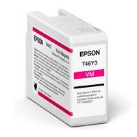 CARTUCHO EPSON MODELO T46Y MAGENTA, PARA PLOTTER P900 50 ML, - Garantía: 3 MESES -