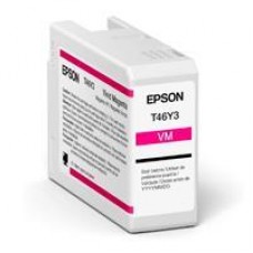 CARTUCHO EPSON MODELO T46Y MAGENTA, PARA PLOTTER P900 50 ML, - Garantía: 3 MESES -