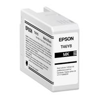 CARTUCHO EPSON MODELO T46Y NEGRO MATE, PARA PLOTTER P900 50 ML, - Garantía: 3 MESES -