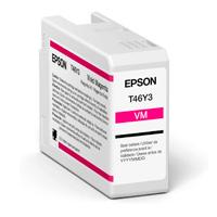 CARTUCHO EPSON MODELO T46Y MAGENTA LIGHT, PARA PLOTTER P900 (50 ML), - Garantía: 3 MESES -
