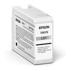 CARTUCHO EPSON MODELO T46Y GRIS LIGHT, PARA PLOTTER P900 50 ML, - Garantía: 3 MESES -