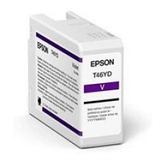 CARTUCHO EPSON MODELO T46Y VIOLETA, PARA PLOTTER P900 50 ML, - Garantía: 3 MESES -