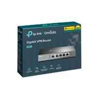 ROUTER VPN TP-LINK ER605 GIGABIT OMADA BALANCEADOR DE CARGA GIGABIT 4 PUERTOS WAN 1 PUERTO WAN GIGABIT Y 3 PUERTOS WAN / LAN 25,000 SESIONES CONCURRENTES, 20 TNELES VPN IPSEC, - Garantía: 5 AÑOS -