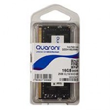 MEMORIA RAM QUARONI SODIMM DDR4 16GB 2666MHZ CL19 260PIN 1.2V, - Garantía: 1 AÑO -