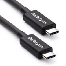 CABLE THUNDERBOLT DE 2M - THUNDERBOLT 3 USB-C 20GBPS - COMPATIBLE CON THUNDERBOLT, DISPLAYPORT Y USB - 4K A 60HZ - HASTA 100W - STARTECH.COM MOD. TBLT3MM2M, - Garantía: SG -