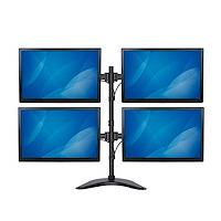 BASE DE SOPORTE AJUSTABLE VESA PARA 4 MONITORES DE HASTA 27 PULGADAS - STARTECH.COM MOD. ARMBARQUAD, - Garantía: 5 AÑOS -