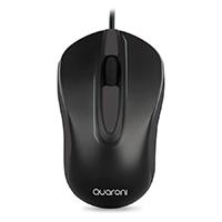 MOUSE OPTICO QUARONI ALAMBRICO COLOR NEGRO 1200 DPI, - Garantía: 1 AÑO - MOUSE OPTICO QUARONI ALAMBRICO COLOR NEGRO 1200 DPI, - Garantía: 1 AÑO -