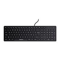 TECLADO ALAMBRICO QUARONI USB 104 TECLAS COLOR NEGRO, - Garantía: 1 AÑO - TECLADO ALAMBRICO QUARONI USB 104 TECLAS COLOR NEGRO, - Garantía: 1 AÑO -